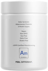 Daily capsule serving for Akkermansia probiotic supplement