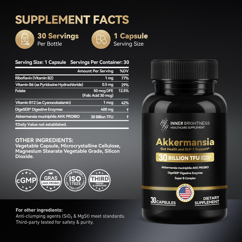 Vitamin B complex supplement with probiotic