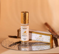 Close-up of Coconut Fragrance Roll-On applicator