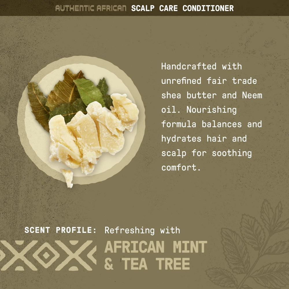 Alaffia tea tree and mint leaves close-up suggesting refreshing aroma