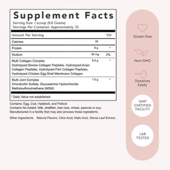 Collagen powder dissolving easily in liquid