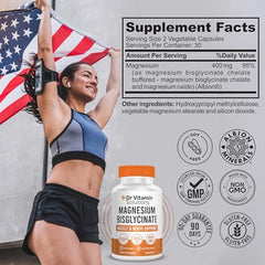Albion Chelated Magnesium Glycinate 400mg illustration