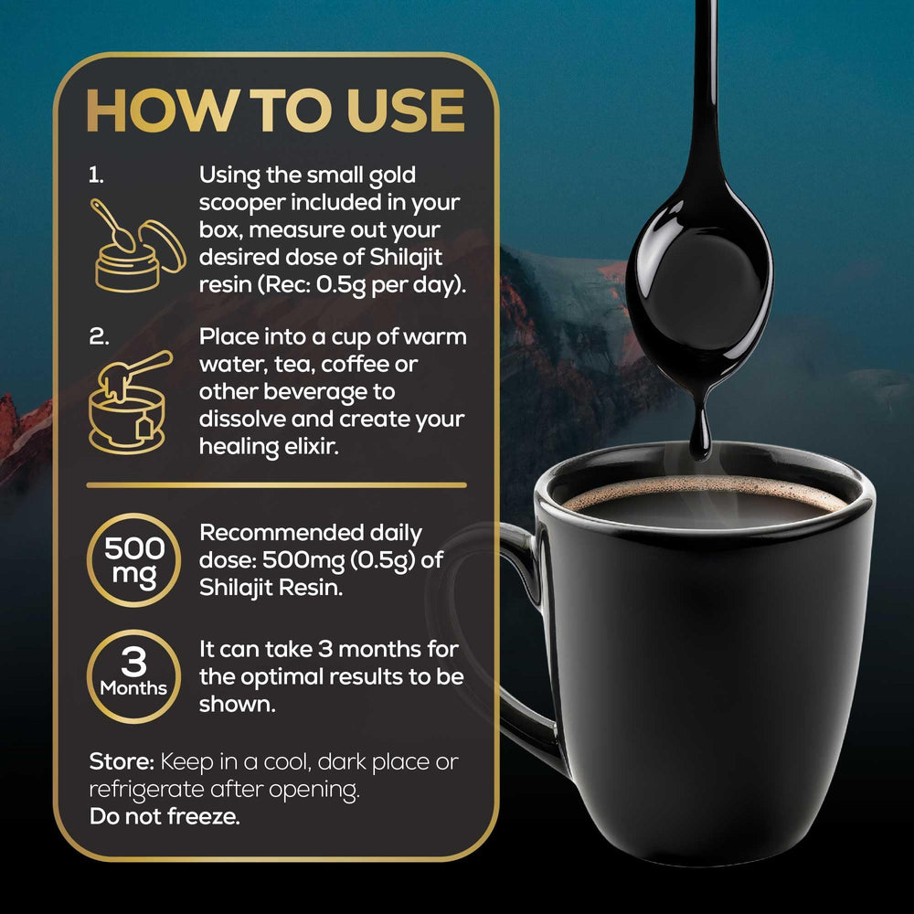 Diagram illustrating nutrient absorption with shilajit