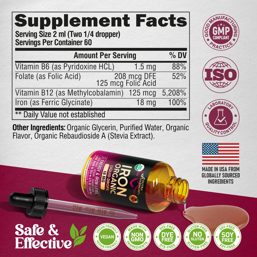 Alcohol-free and Non-GMO labeling on packaging