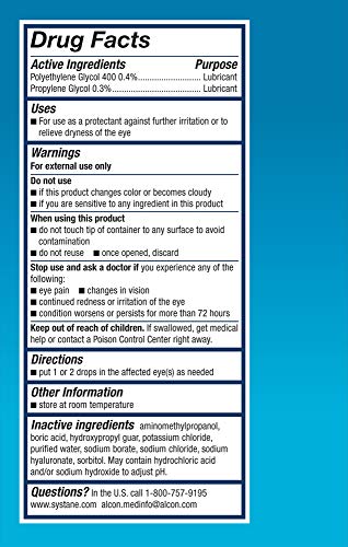Alcon Hydration preservative-free drop dispense enables precise, comfortable application.