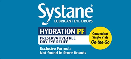 Alcon Hydration preservative-free eye comfort use shows reliable moisture when needed.