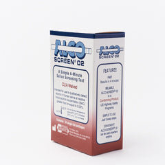 AlcoScreen test device and packaging details