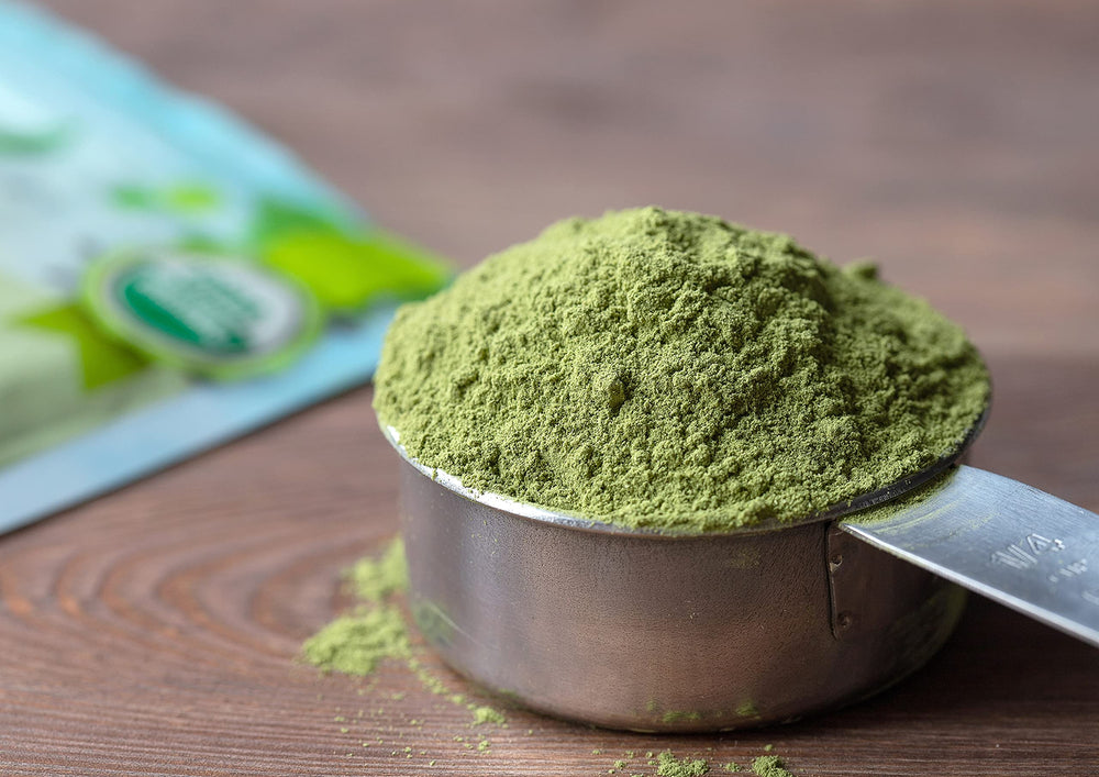 Nutrition label of Food to Live Organic Alfalfa Powder