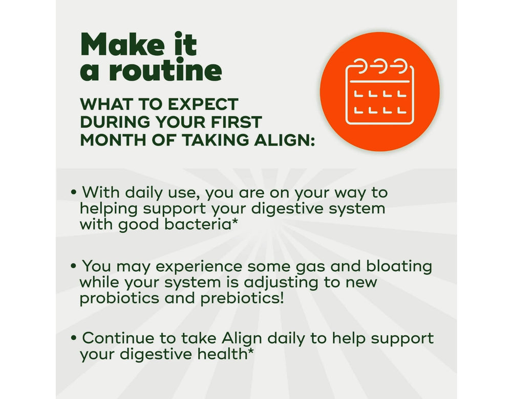 Sealed packaging of Align Digestive Health Gummies 50 count