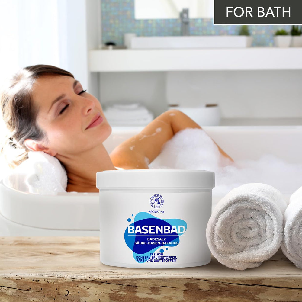 Relaxing bathroom scene with calming steam