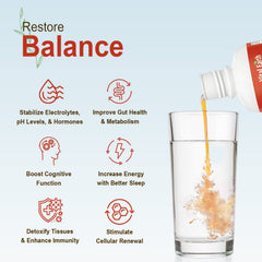Product demonstrates alkaline pH 7.8–9.0 for balanced hydration
