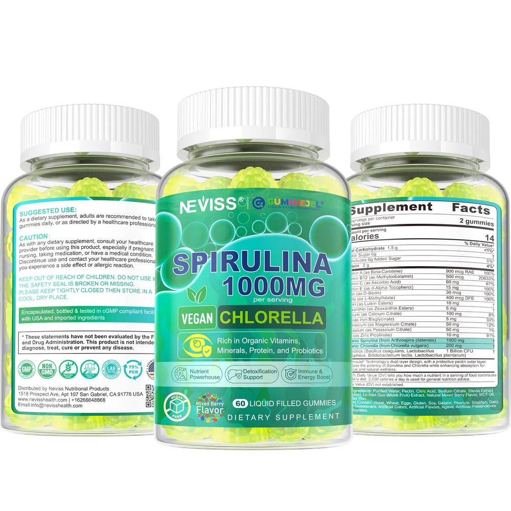 All-in-one greens daily supplement gummies