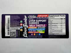 All-in-one liver health formula gummies ingredients overview
