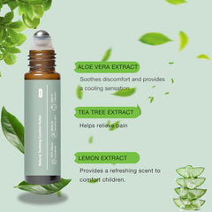 All-natural teething relief oil with A Thousand Roses