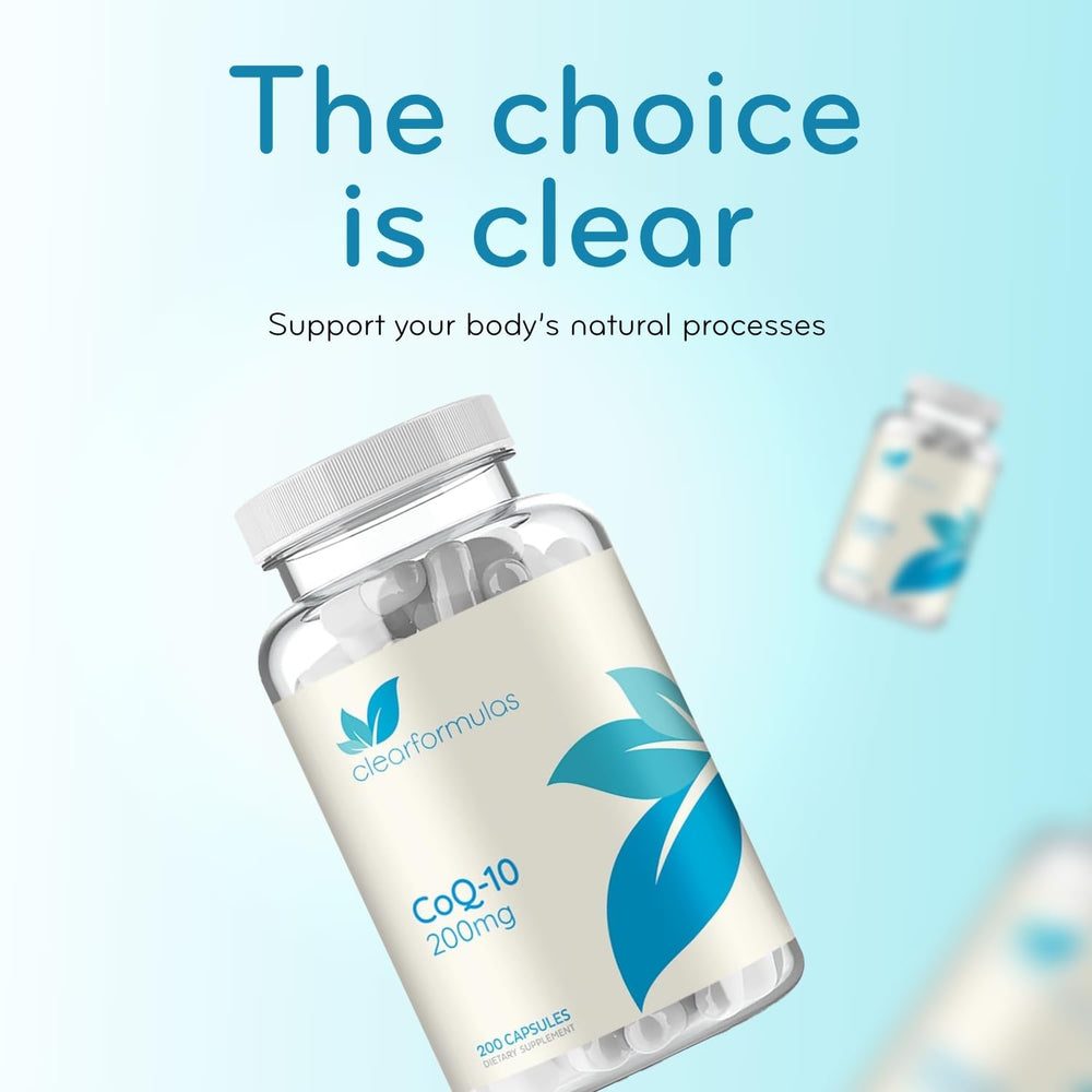 Allergen-free CoQ10 formula without common additives
