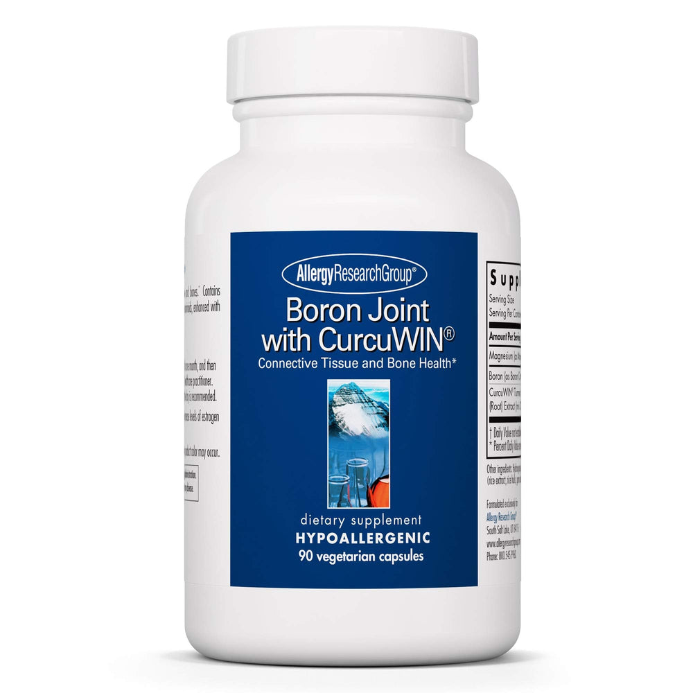 Boron Joint with CurcuWIN bottle and capsules