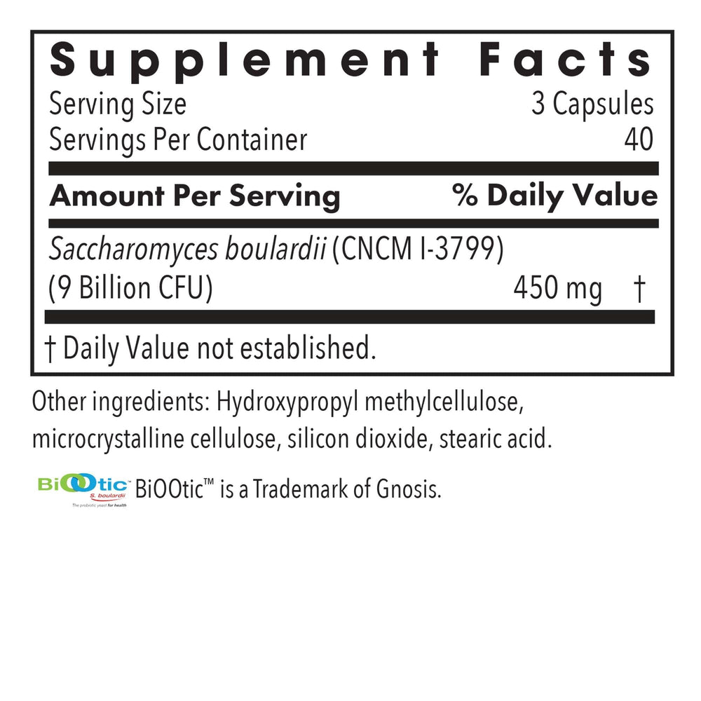 Capsules inside bottle with label visible