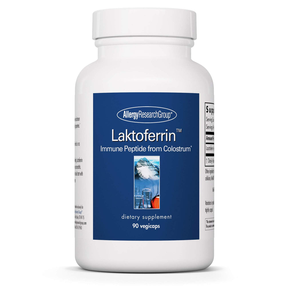 Allergy Research Group Laktoferrin 350mg bottle