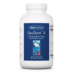 Bottle of Allergy Research Group OcuDyne II 200-count capsules