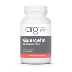 Bottle of Allergy Research Group Quercetin Bioflavonoids Lemon Complex 100 Count