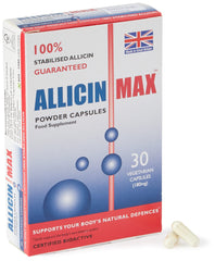 Allicin Max 30 Veg Caps bottle - front view