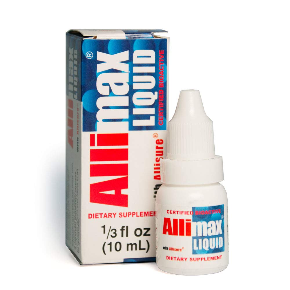 Allimax Nutraceuticals Liquid Supplement bottle 0.33 fl oz