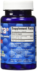 Front view of AlliUltra 360mg bottle