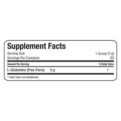 ALLMAX Arginine HCL bottle next to glass
