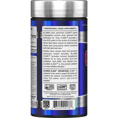 Close-up of CLA95 capsules showing 950 mg of pure CLA