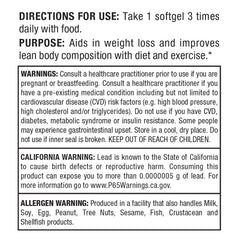 CLA95 supporting fat breakdown and lean muscle growth