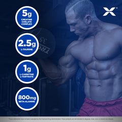 Ingredients including Taurine, L-Carnitine L-Tartrate, Betaine and Beta Alanine