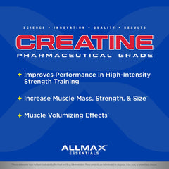 Micronized creatine monohydrate powder texture