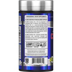 Creatine HCL 750 mg vegan capsules