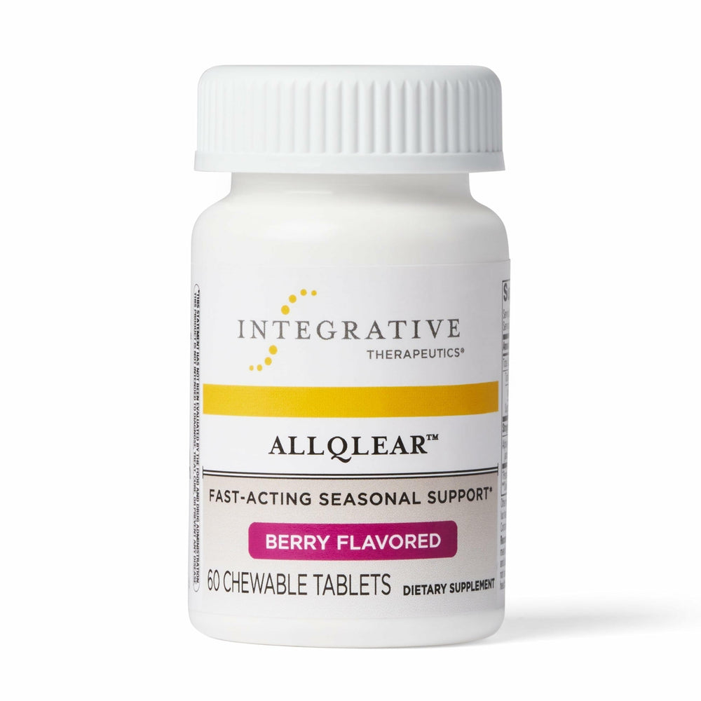 AllQlear berry-flavored immune support chewables bottle 60 count