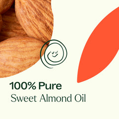 Baby-safe almond oil for sensitive skin