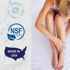 Aloe Cadabra vegan formula badge reinforces cruelty-free, all-natural moisturization