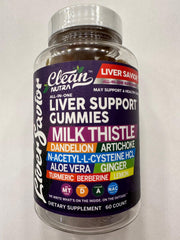 Aloe vera, ginger, and turmeric liver health gummies