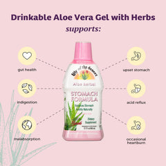 Organic aloe vera juice 32 oz bottle