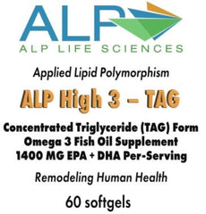 Resterified Triglyceride (TAG) form illustration