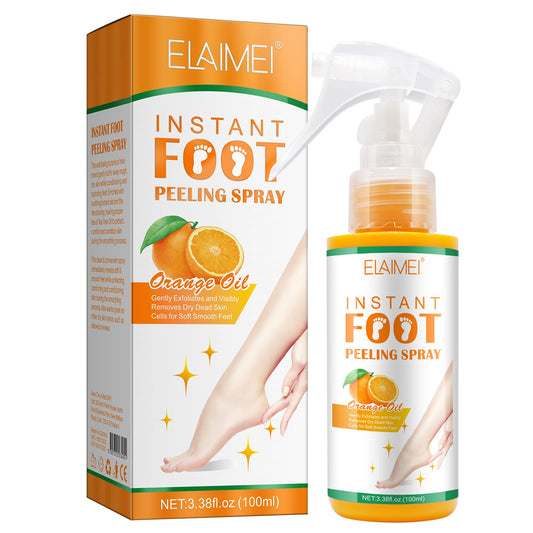 ALPAIS Foot Peel Spray bottle for a refreshing exfoliation routine