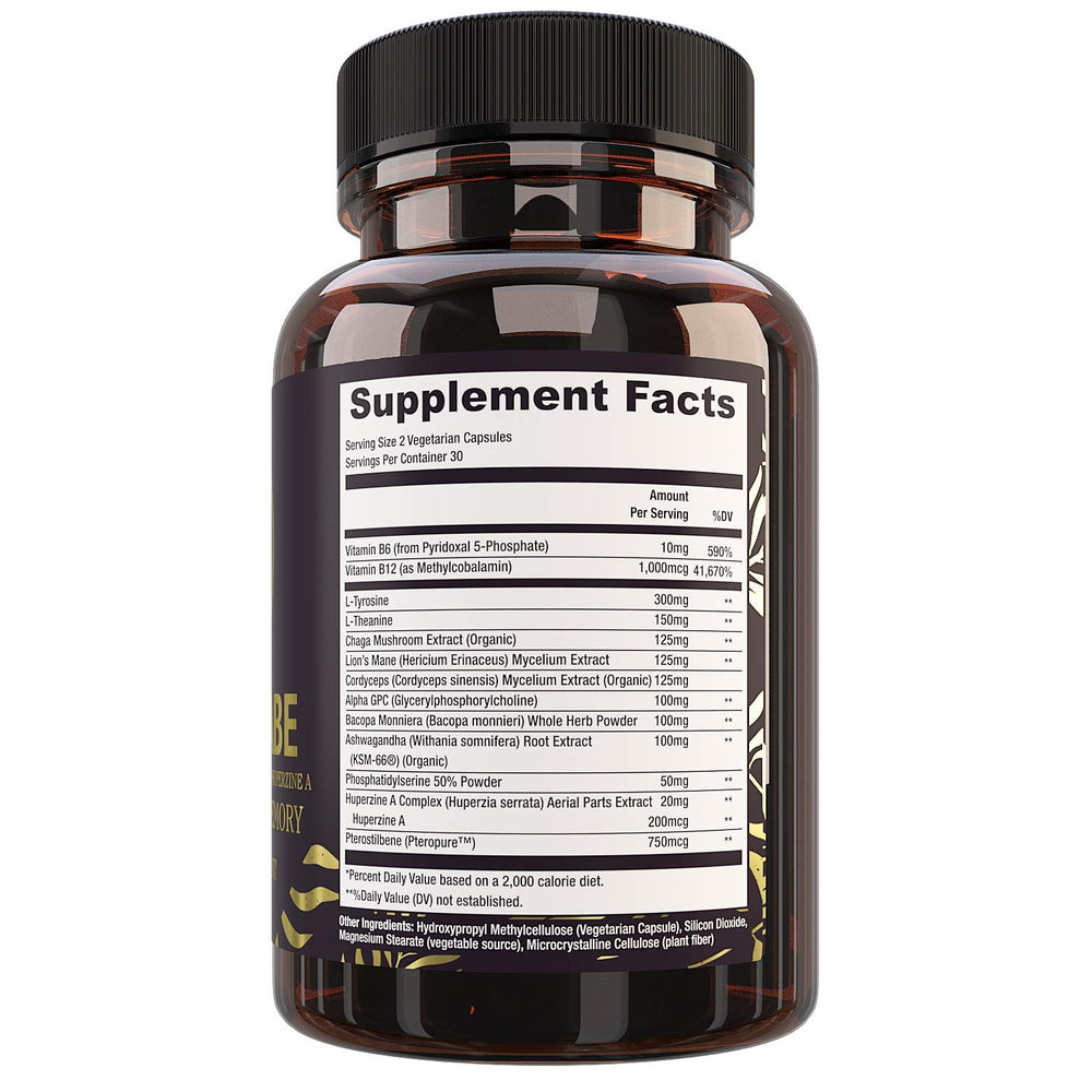 Adaptogens and medicinal mushrooms used in Alpha Babe