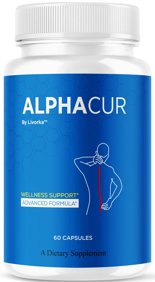 Alpha Cur Capsules bottle front view