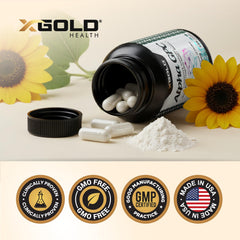 Ingredients list for Alpha GPC Choline 600mg