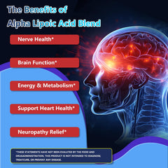 Nerve health support with Alpha Lipoic Acid