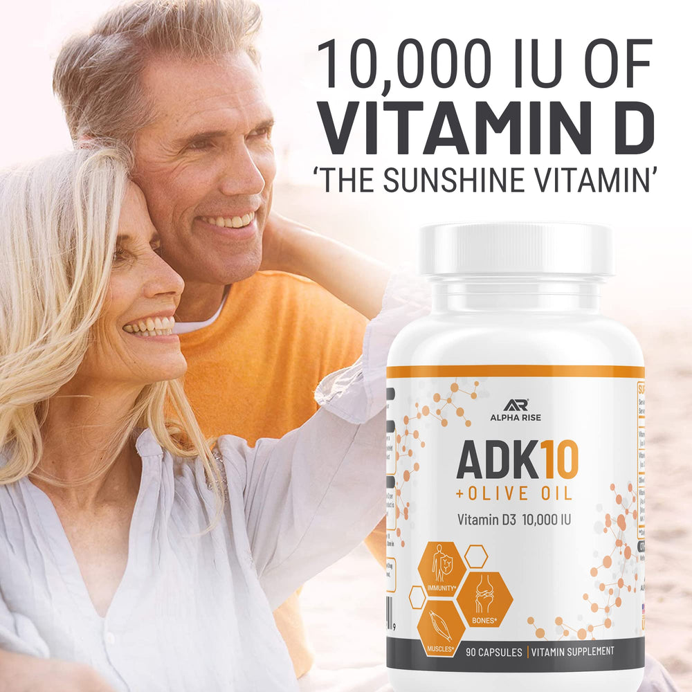 Vitamin K2 MK7 and MK4 in Alpha Rise ADK10