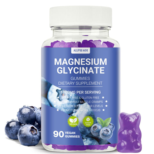 ALPHA01 Magnesium Glycinate Gummies bottle