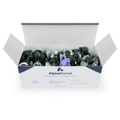 Alpine Dental Blanc Tooth Polish Non Splatter Formula Coarse Grit Mint Box of 200 - image 1