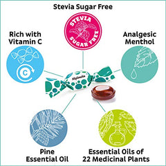 Sugar-free Stevia-sweetened Alpinola Lozenges ingredients