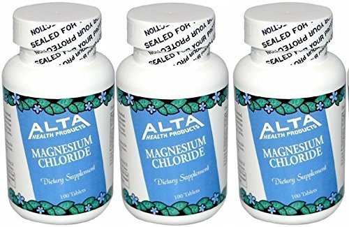 Alta Health Magnesium Chloride 300 Tablets bottle