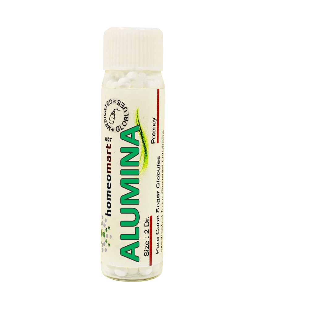 Sterile glass vial containing more than 220 Alumina pellets